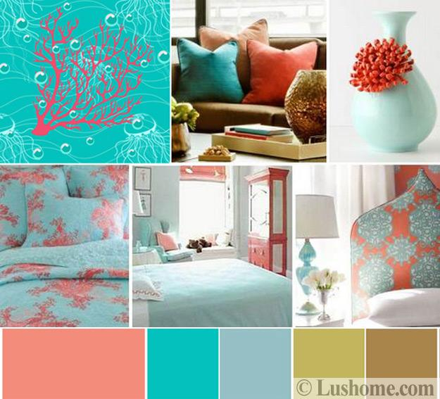 Modern Coral Pink Color Schemes, Ready To Use Color Combinations For ... intended for Coral Accent Color Guide