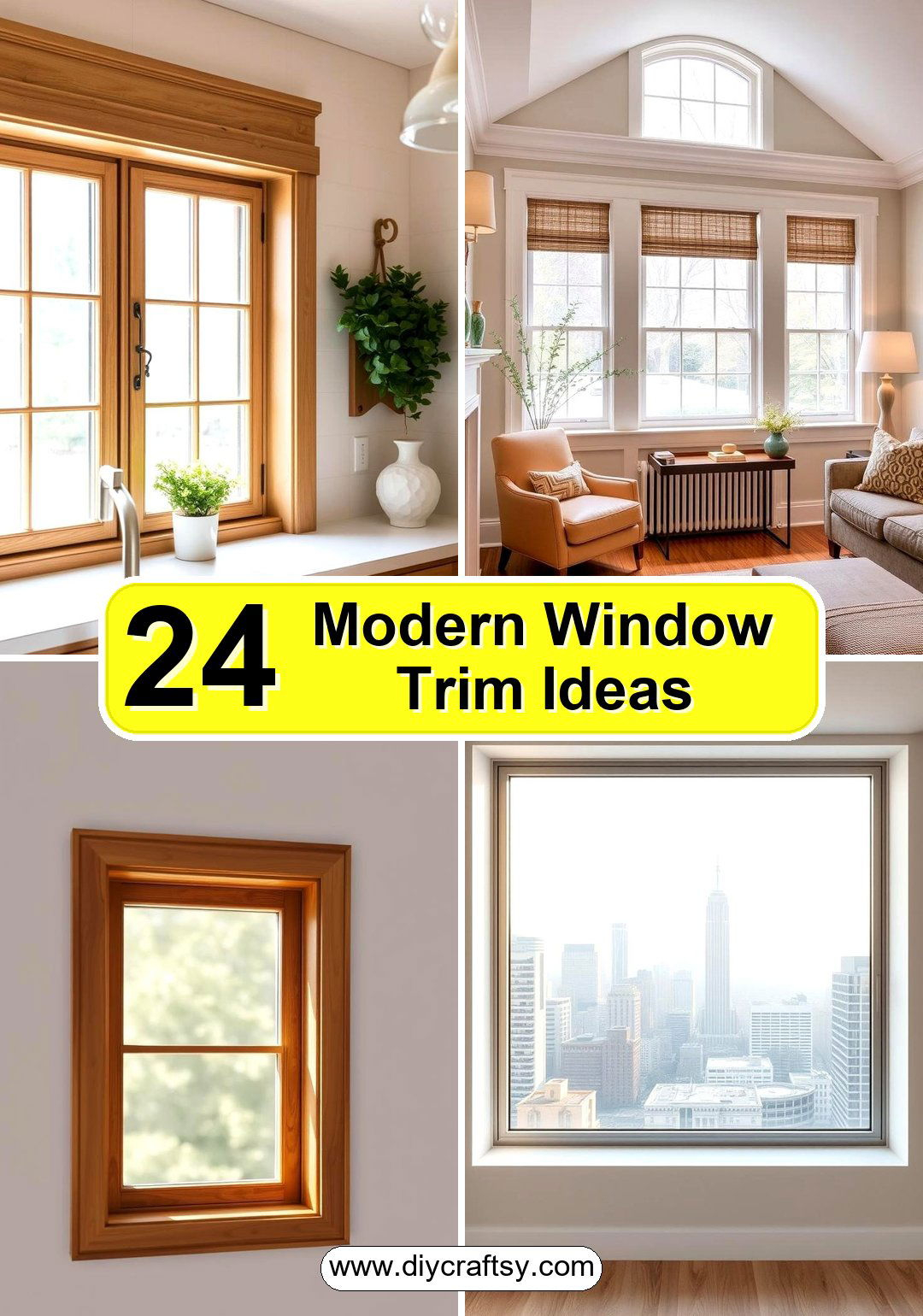 Modern Window Trim Ideas regarding Window Trim Ideas