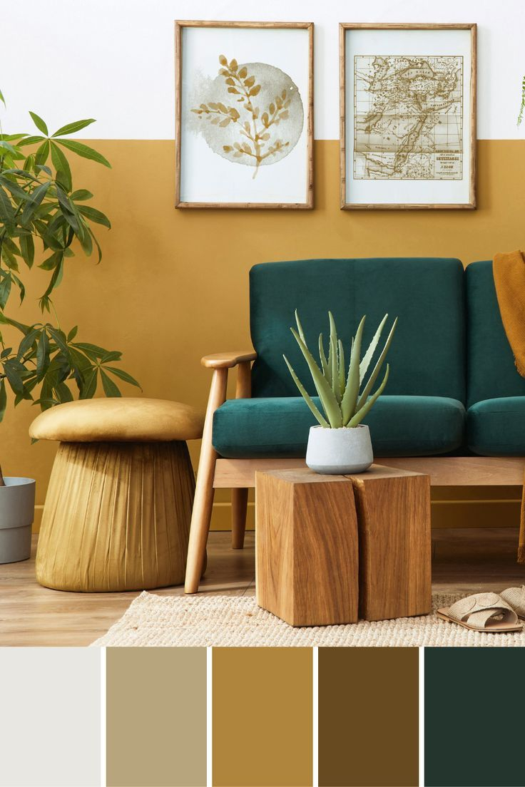 Mustard Yellow And Green Living Room At Tayla Carr Blog with Why Designers Are Embracing Mustard Yellow Accents in Modern Homes for 2026