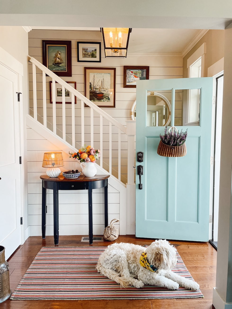 Our Cozy Fall Entry: 13 Simple Decorating Tips For A More Welcoming ... intended for Cottage Makeover Ideas