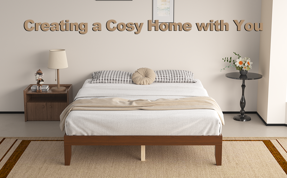 Queen Bed Frames, Wooden Bed Frames, Heavy Duty Wooden Slat Support ... intended for Bed Frame Styles Comparison