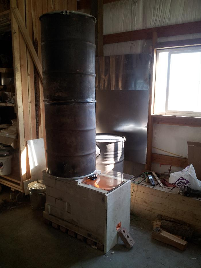Rocket Stove Mass Heater pertaining to Rocket Stove Mass Heater