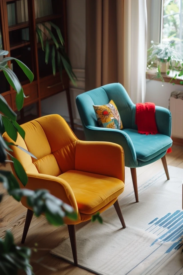 Small Living Room Accent Chairs pertaining to Rare Accent Chair Ideas That Bring Unexpected Character to Everyday Rooms