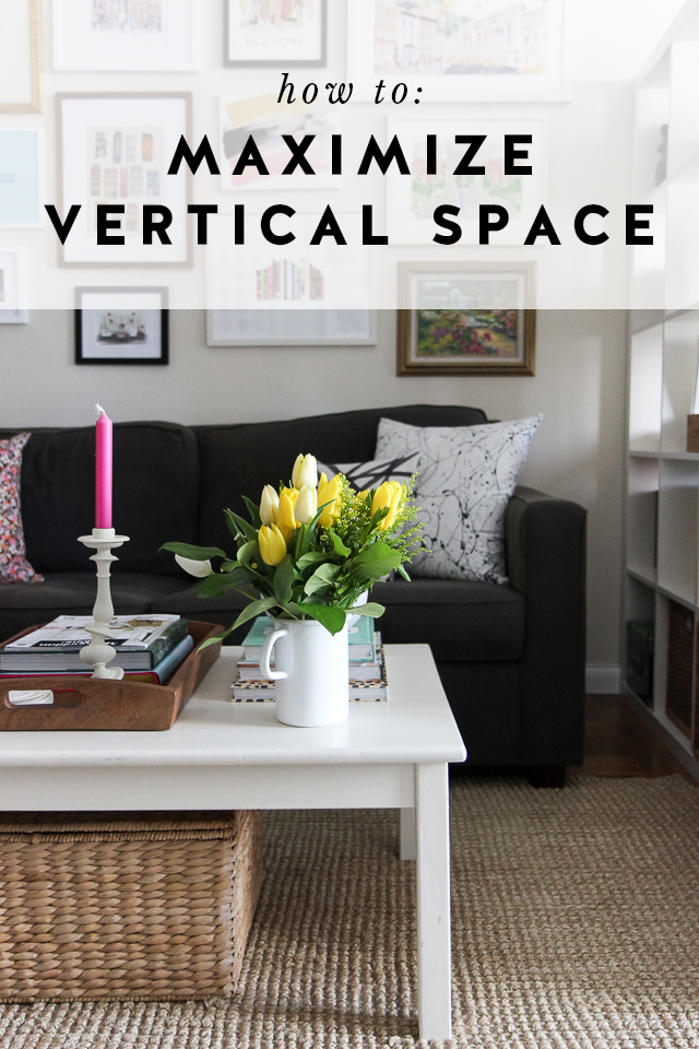Small Space Tip: How To Maximize Vertical Space - York Avenue within Small Space Interior Solutions