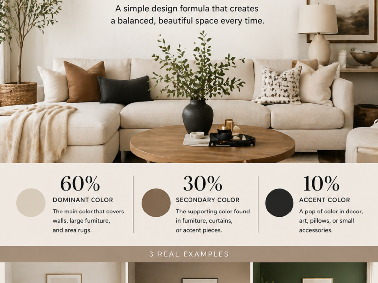 The Perfect Living Room Color Formula – All Recipes for Coffee Table Styling Guide