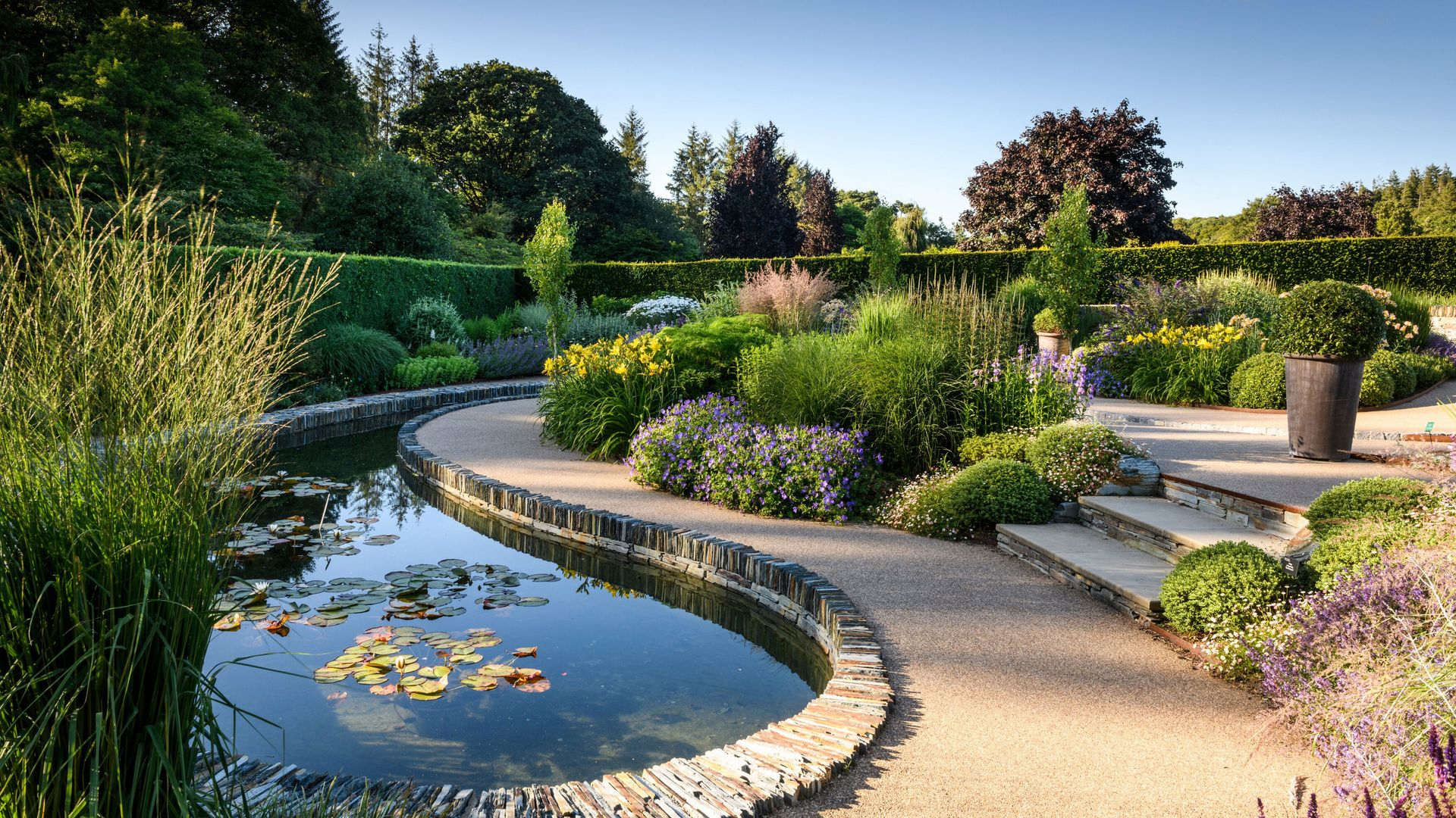 Water Garden Ideas: 9 Ideas For Backyards Big Or Small | Homes And Gardens for How Quiet Water Gardens Can Help Reduce Daily Stress