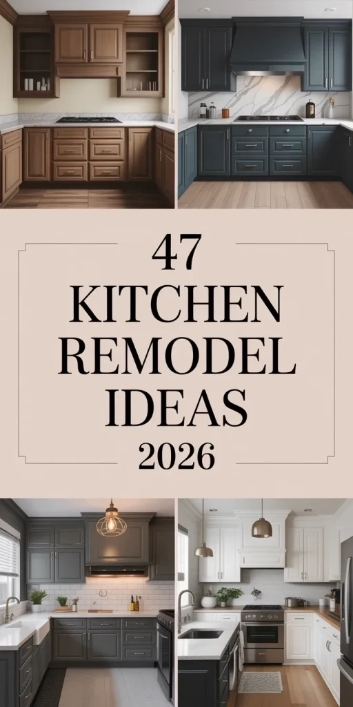47 Kitchen Remodel Ideas 2026: Budget-Friendly To Luxury ... regarding What a Kitchen Remodel Really Costs in 2026 and How to Budget Wisely