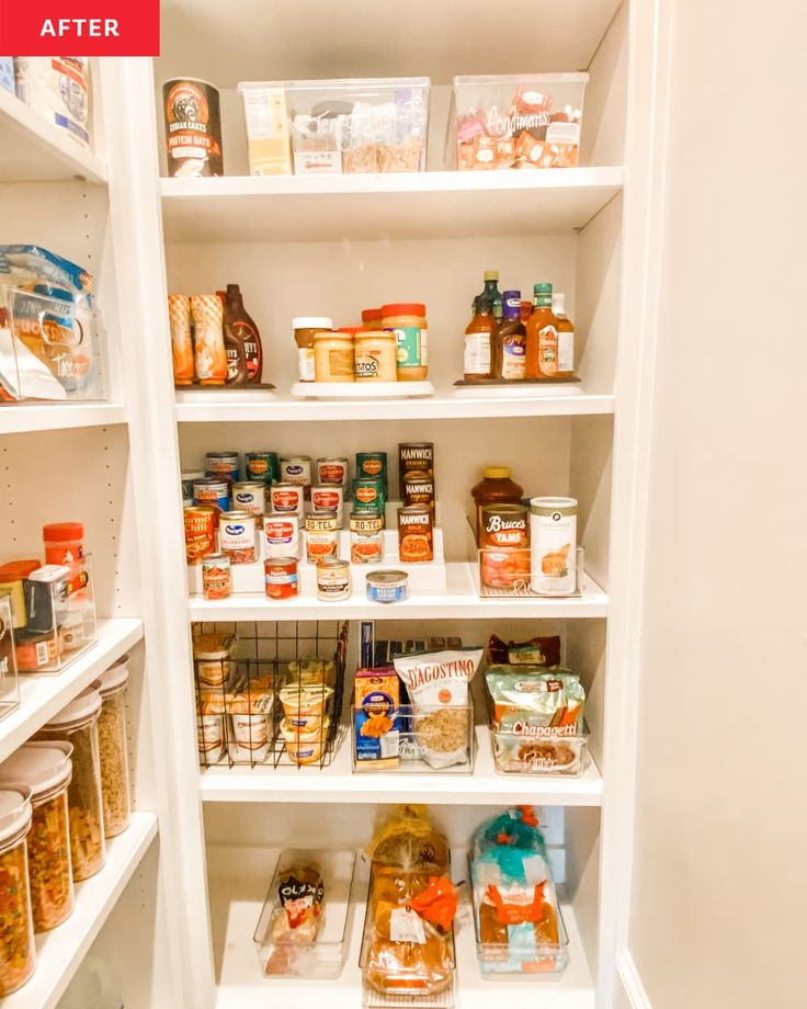B&amp;amp;A: A Pro Organizer Restores This &amp;quot;Chaotic&amp;quot; Pantry | Pantry ... pertaining to The Step by Step Method I Used to Finally Conquer My Chaotic Pantry