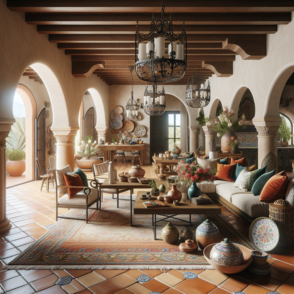 Best Modern Spanish Style Interior Design | Vondy in Bringing Soul Back to Interior Design Through Thoughtful Retro Accents