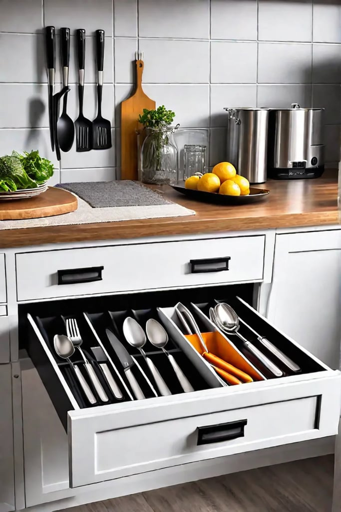Declutter And Conquer: 5 Organizational Hacks For Kitchen Drawers ... for Kitchen Drawer Organization Ideas