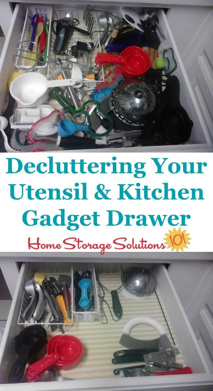 Declutter Utensils, Knives & Kitchen Gadgets | #Declutter365 Mission throughout Simple Ways To Declutter Your Utensil Drawers Without Spending A Fortune