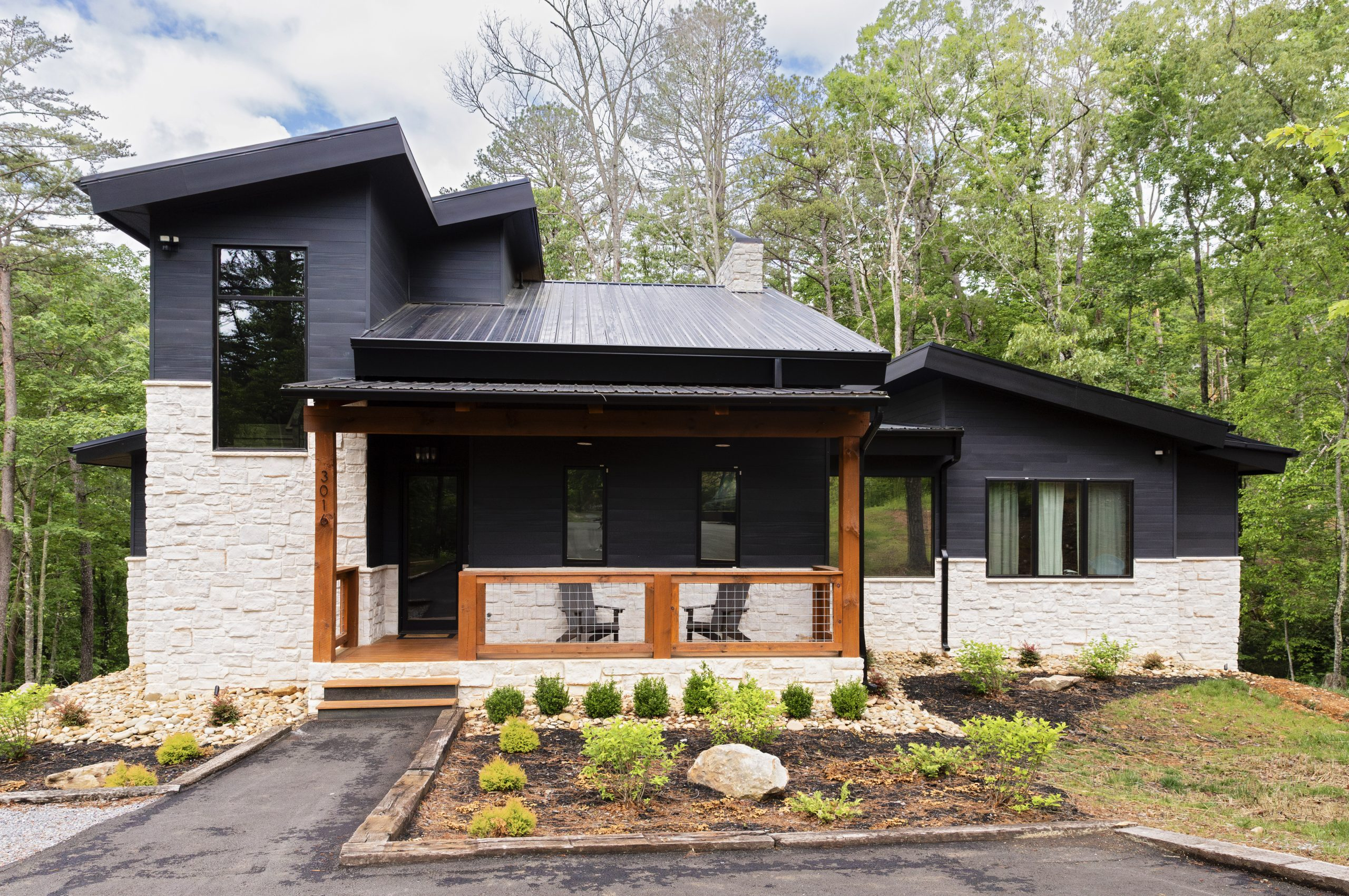 Guide To Modern Stone Facades | Horizon Stone regarding Bush Hammered Concrete Texture