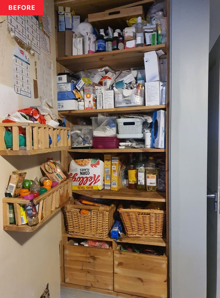 This Pantry Was “Pure Chaos” — See Before &amp;amp; After Photos | Apartment ... within The Step by Step Method I Used to Finally Conquer My Chaotic Pantry