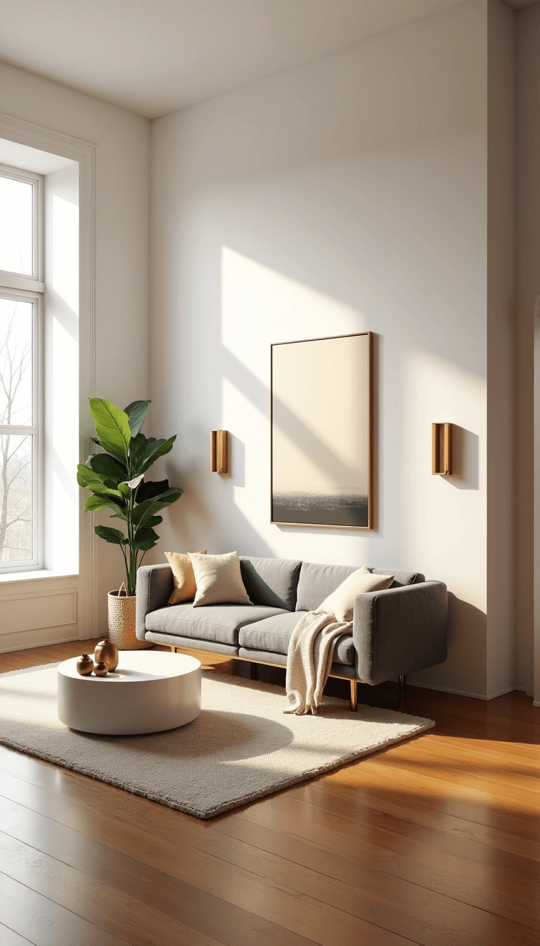 How to transform a tiny apartment into a calm minimalist sanctuary without losing your personality